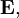 \mathbf E ,
