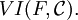 VI(F,\mathcal C).